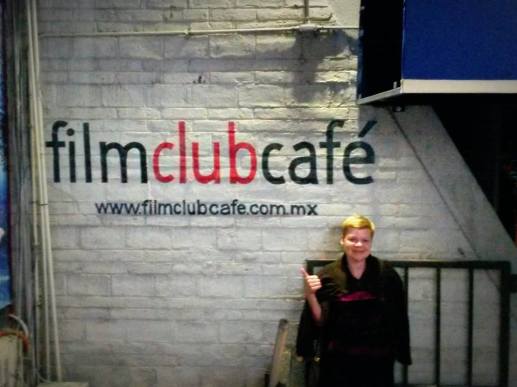 Ela Chrzanowska w FILM CLUB CAFÉ